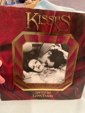 Kisses Edited by Lena Tabori - Red & Gold Vintage Coverkisses